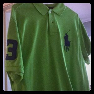 New Men’s LargeBig pony Ralph Lauren polo